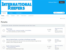 Tablet Screenshot of internationalreefers.com